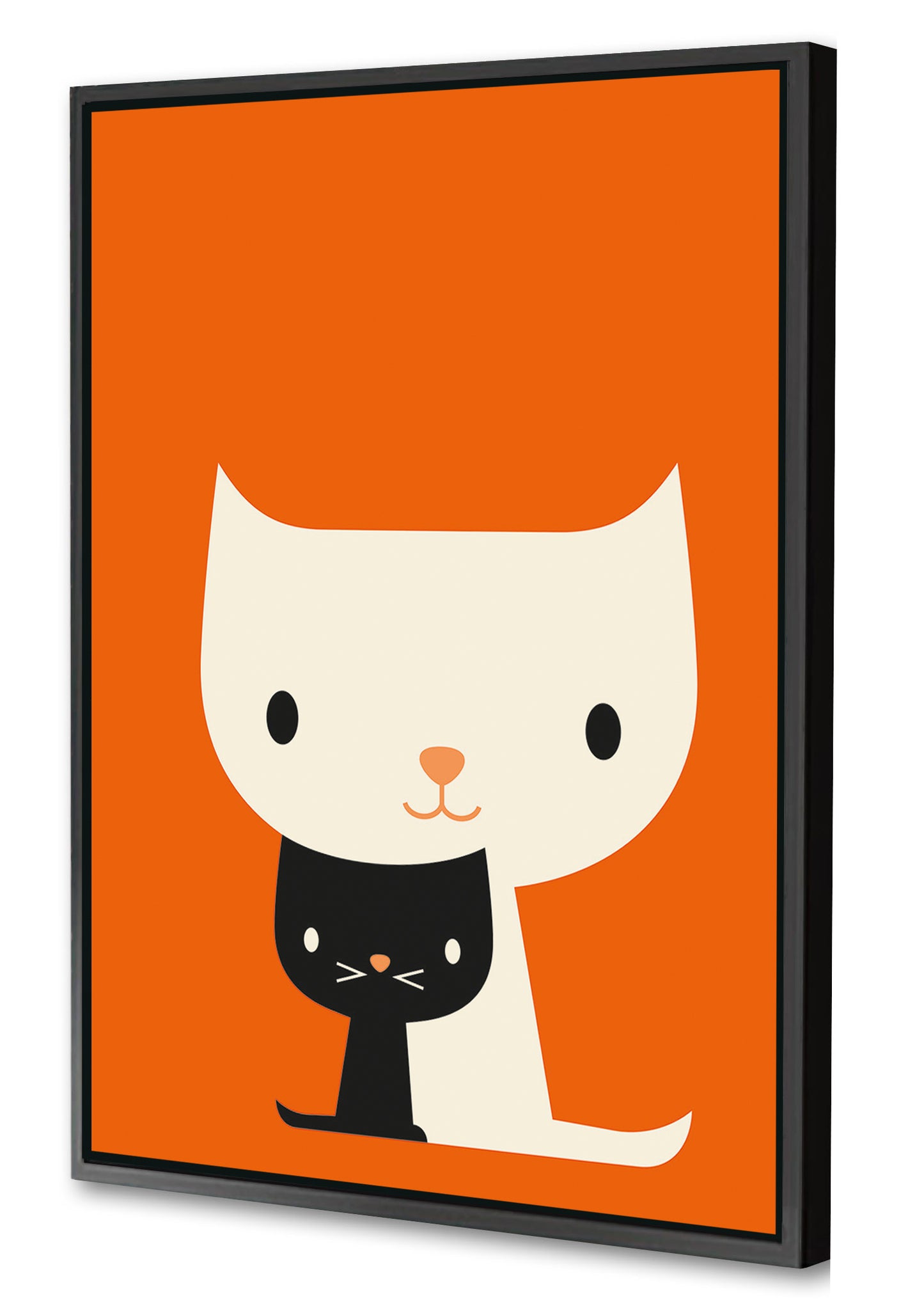 Dicky Bird -  Cats Black and White