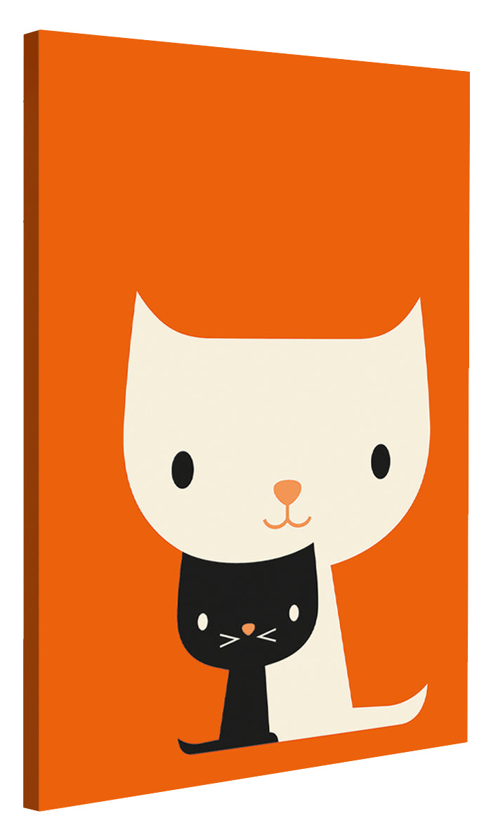 Dicky Bird -  Cats Black and White