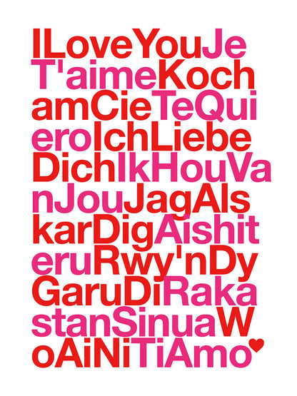 Dicky Bird -  I Love You Languages 1