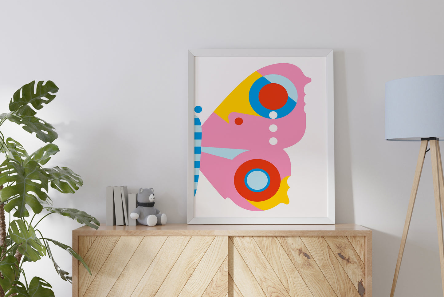 Dicky Bird -  Pink Butterfly 2