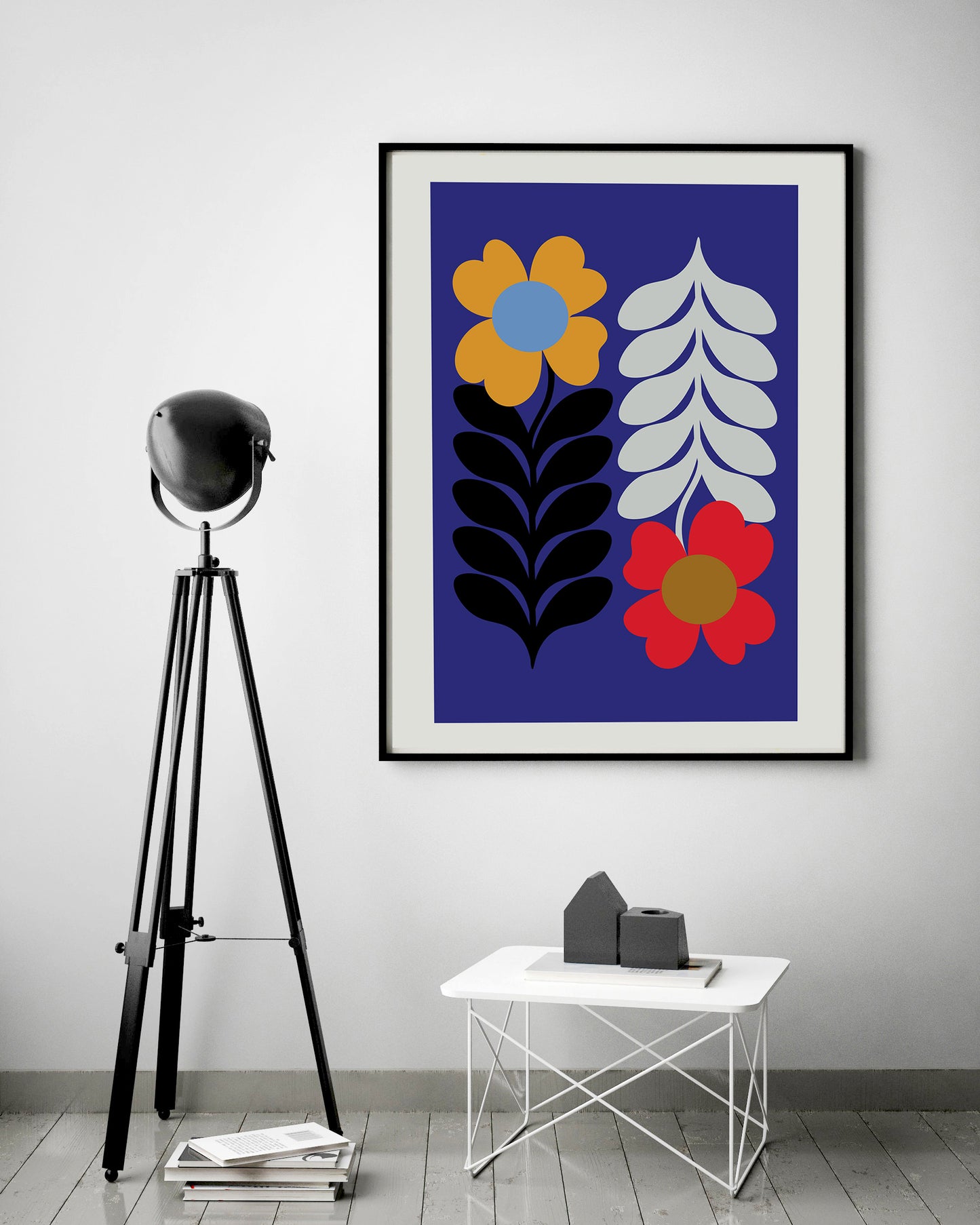 Frances Collett -  Flowers Blue