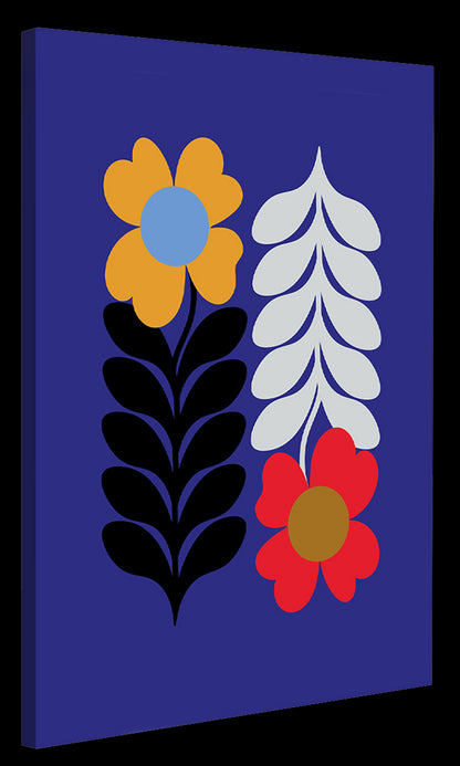 Frances Collett -  Flowers Blue