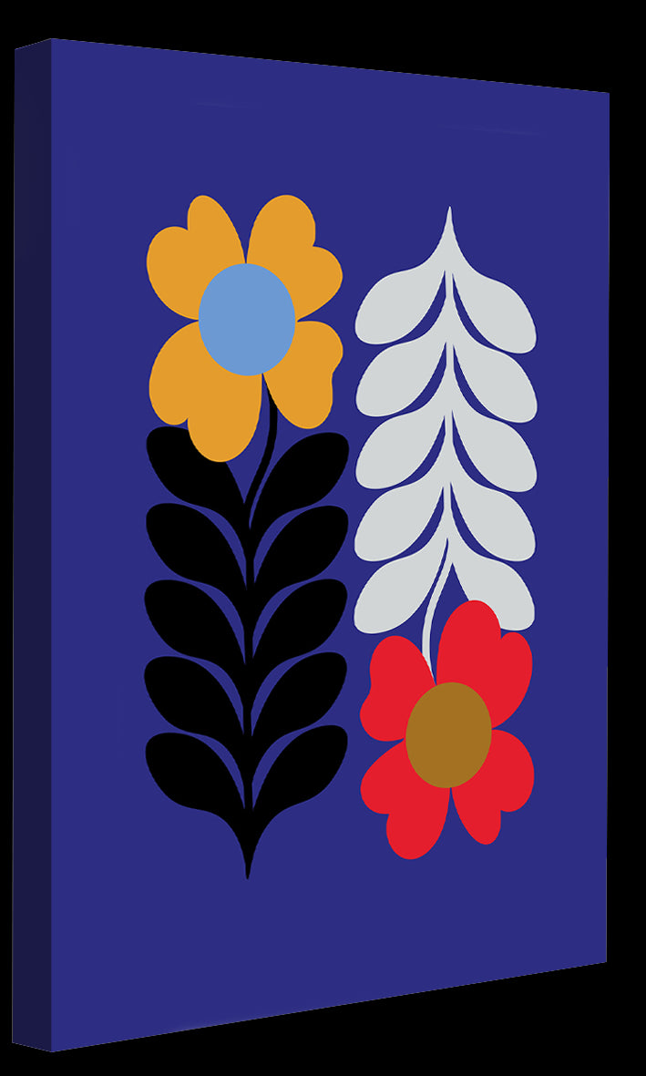 Frances Collett -  Flowers Blue