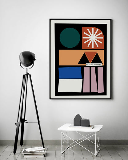 Frances Collett -  Its Always Sunny Here Black