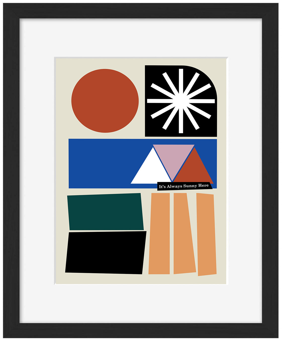 Frances Collett -  Its Always Sunny Here Greige