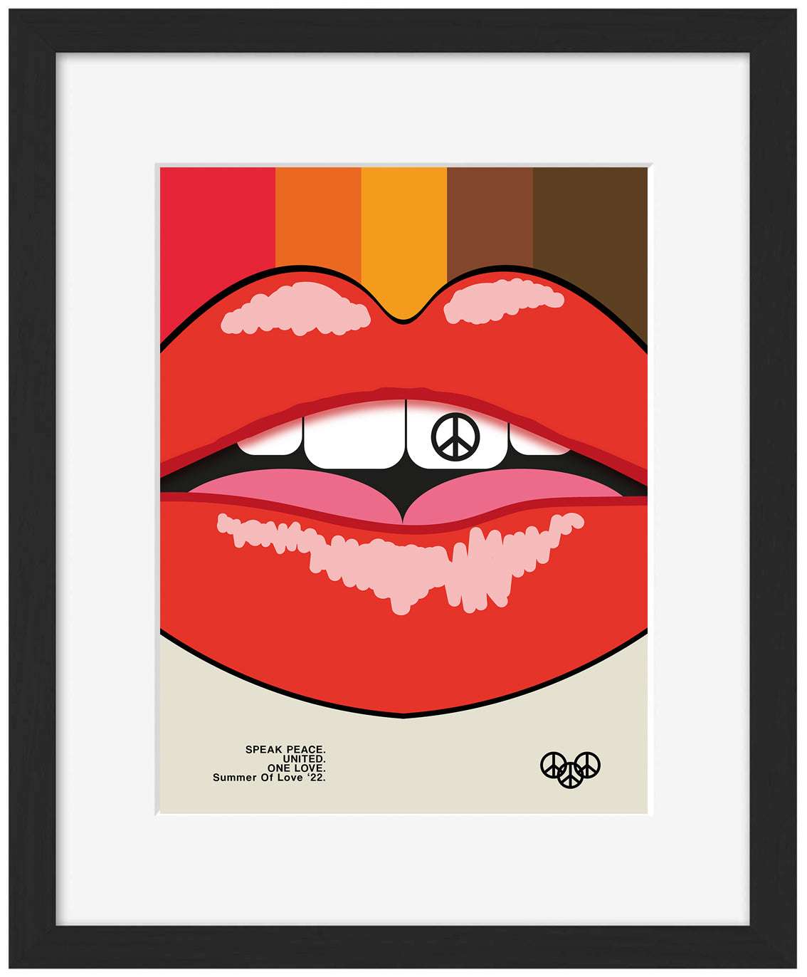 Frances Collett -  Lip Peace Beige Rainbow