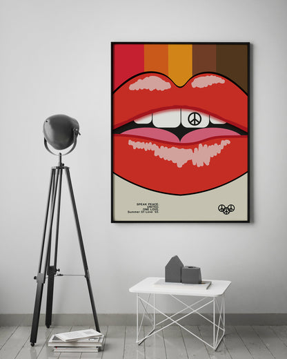 Frances Collett -  Lip Peace Beige Rainbow