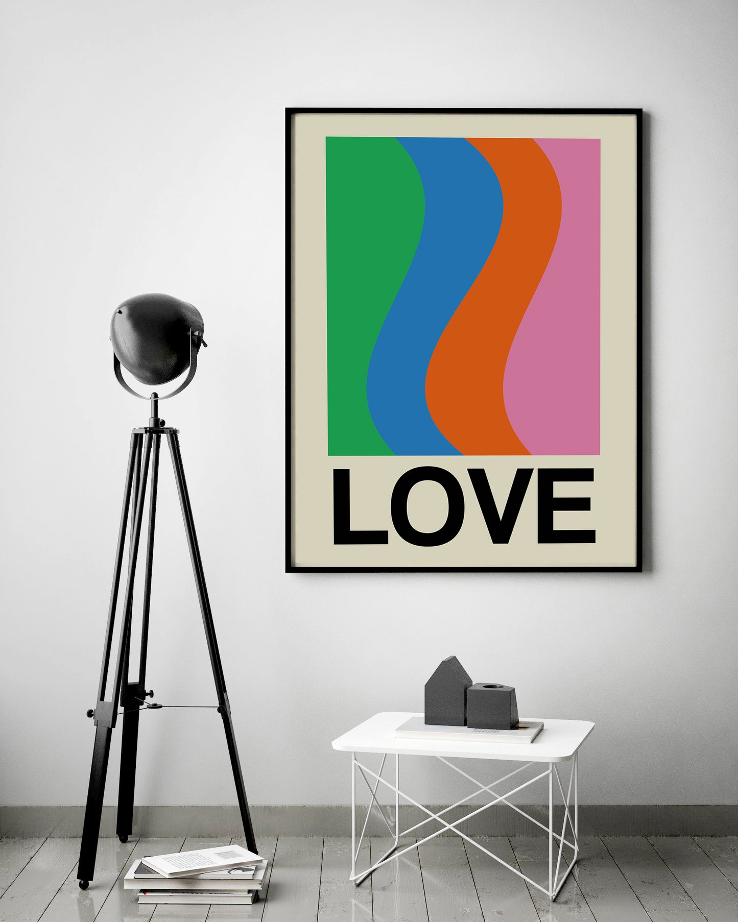 Frances Collett -  Retro Stripe LOVE Wave Gala