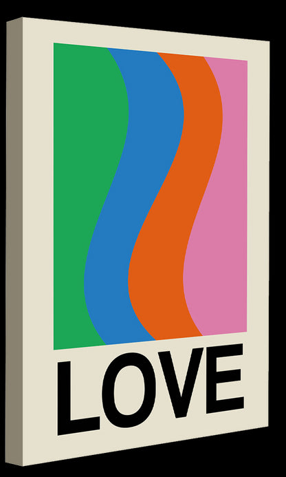 Frances Collett -  Retro Stripe LOVE Wave Gala