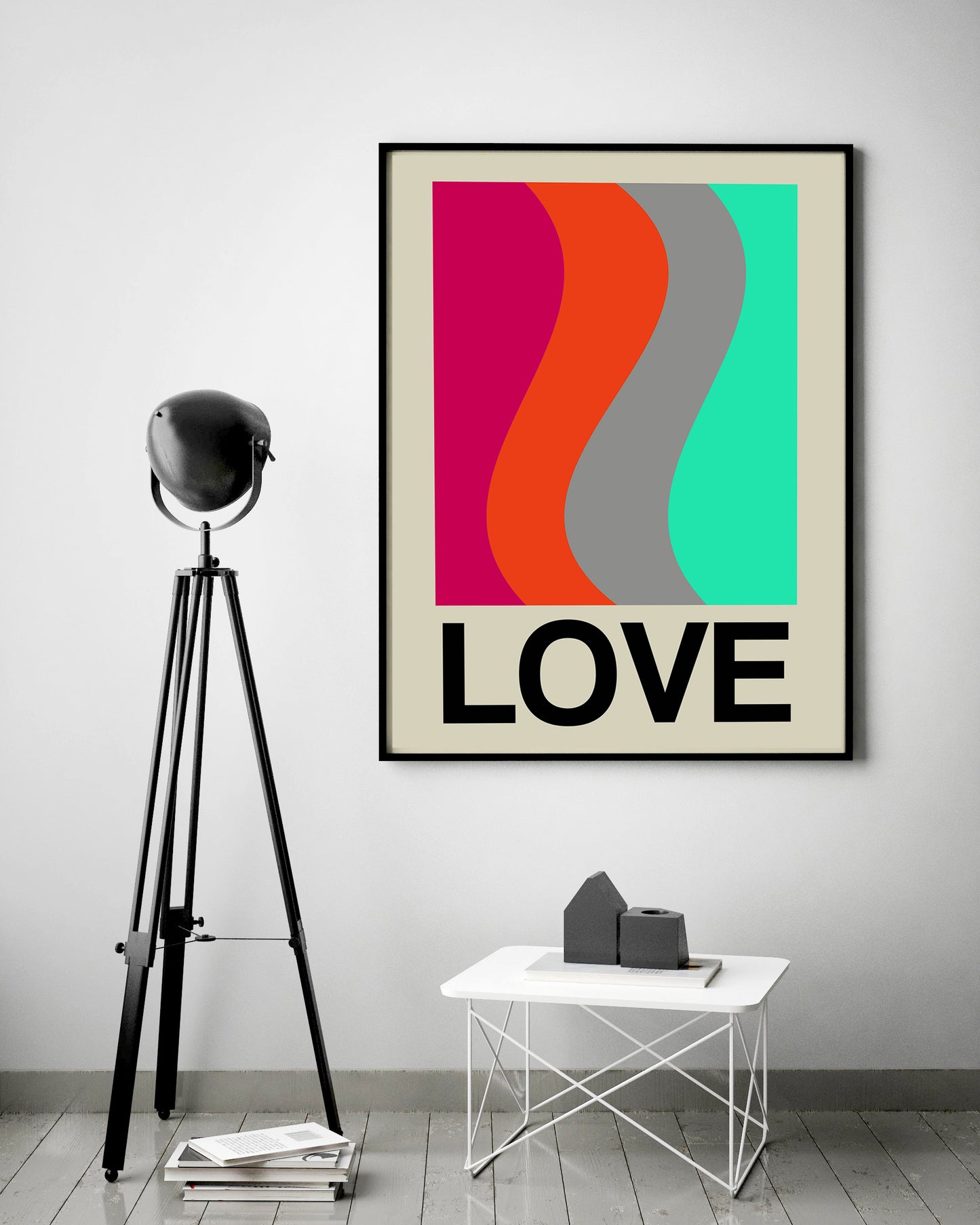 Frances Collett -  Retro Stripe LOVE Wave Wonder