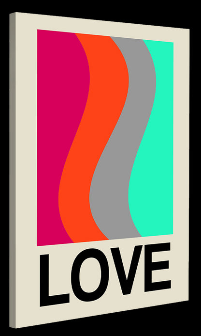 Frances Collett -  Retro Stripe LOVE Wave Wonder