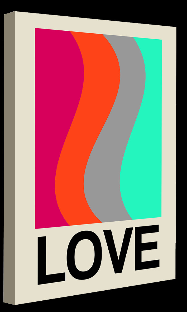 Frances Collett -  Retro Stripe LOVE Wave Wonder