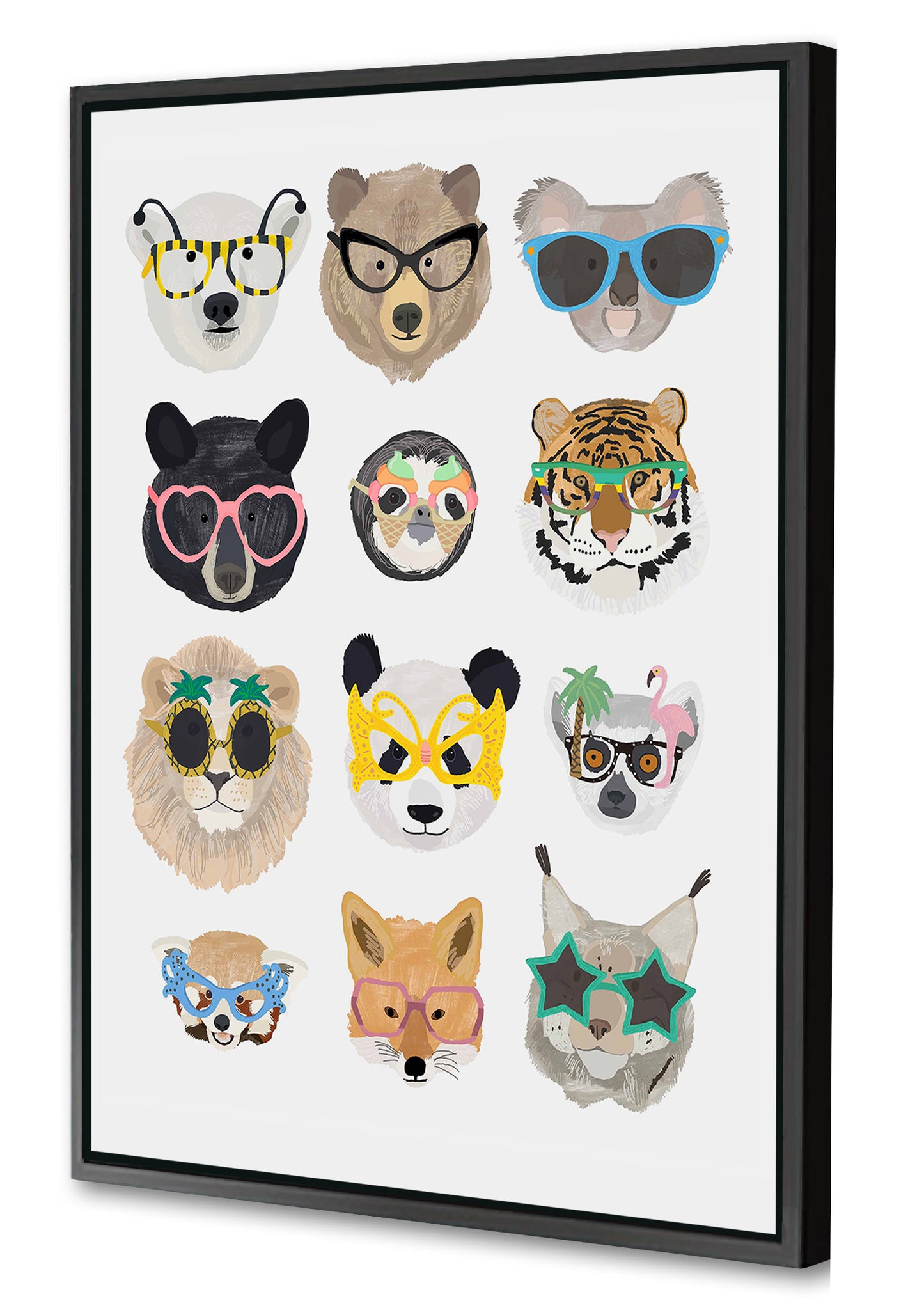 Hanna Melin -  Big Cats In Glasses