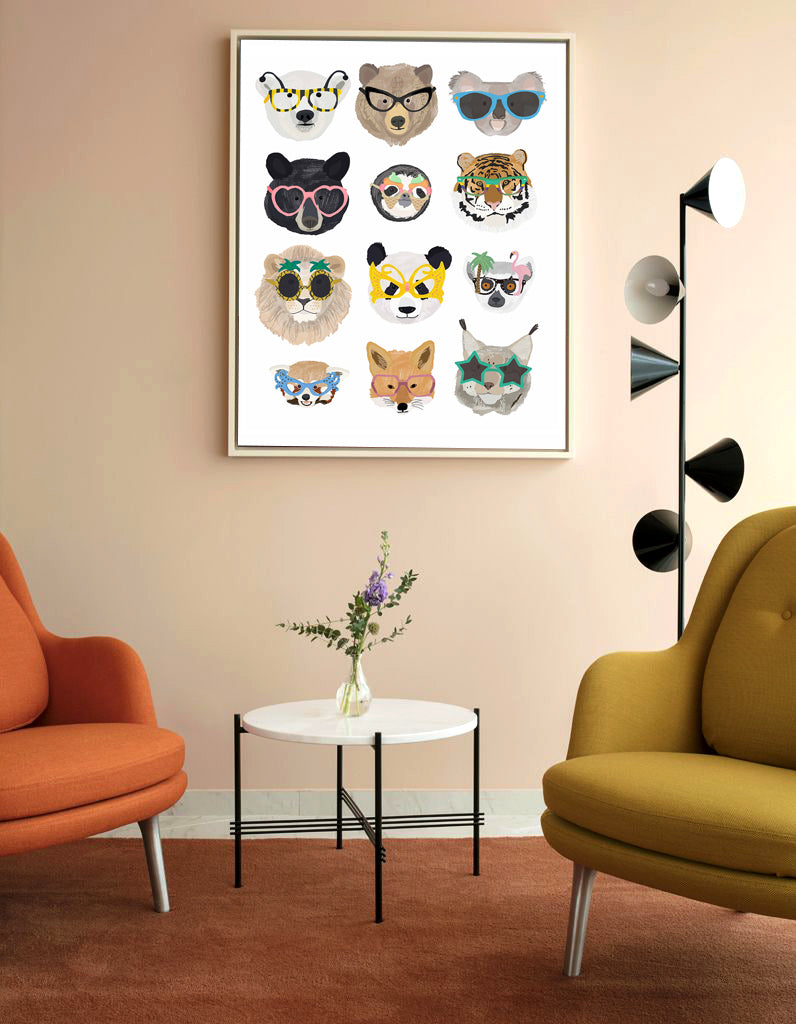 Hanna Melin -  Big Cats In Glasses