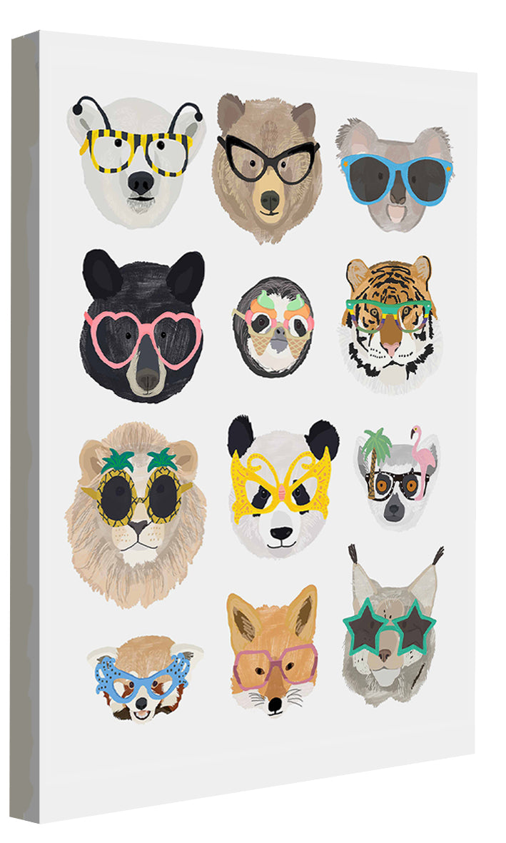 Hanna Melin -  Big Cats In Glasses