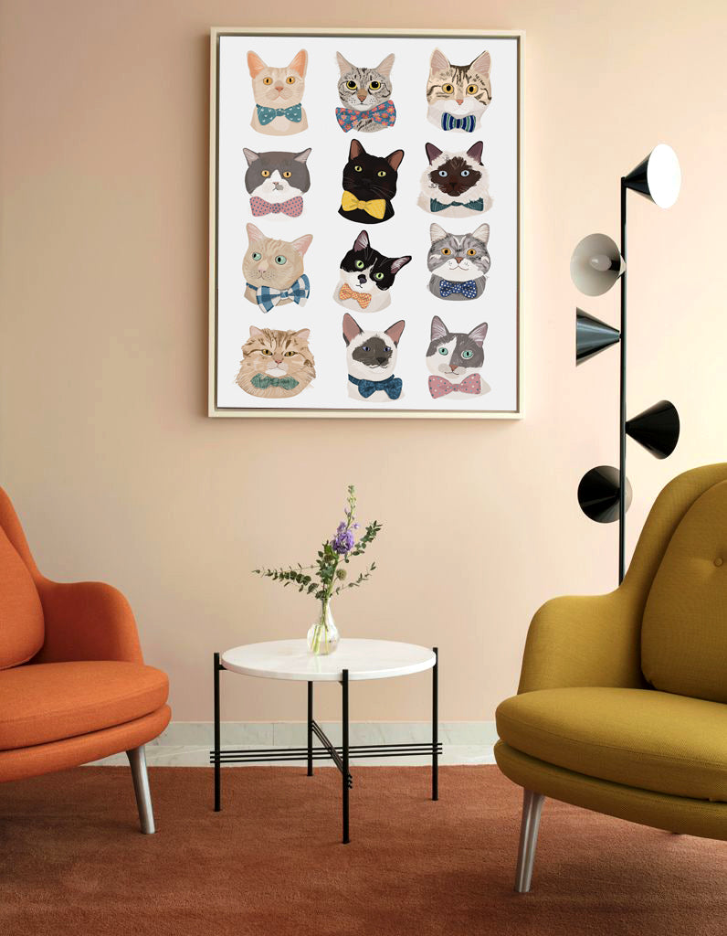 Hanna Melin -  Cats In Bow Tie