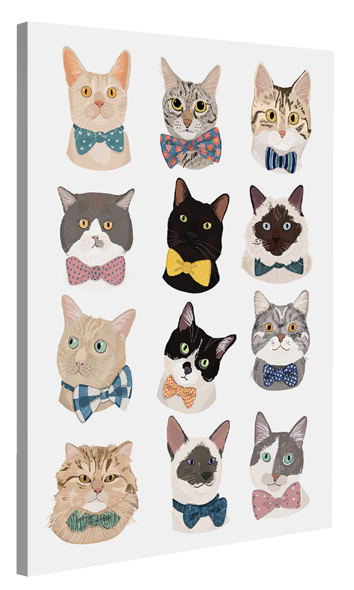 Hanna Melin -  Cats In Bow Tie