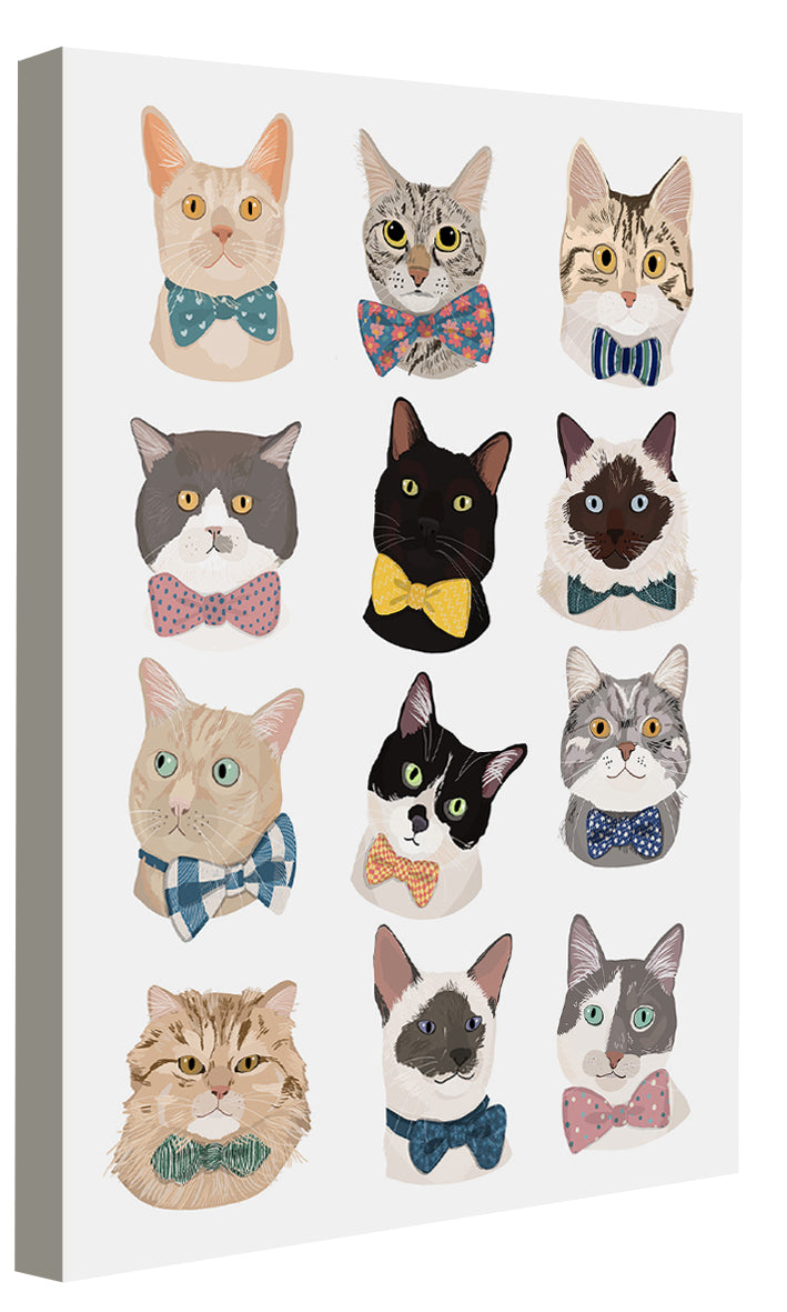 Hanna Melin -  Cats In Bow Tie