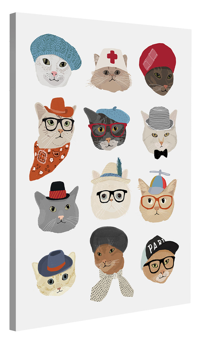 Hanna Melin -  Cats In Hats