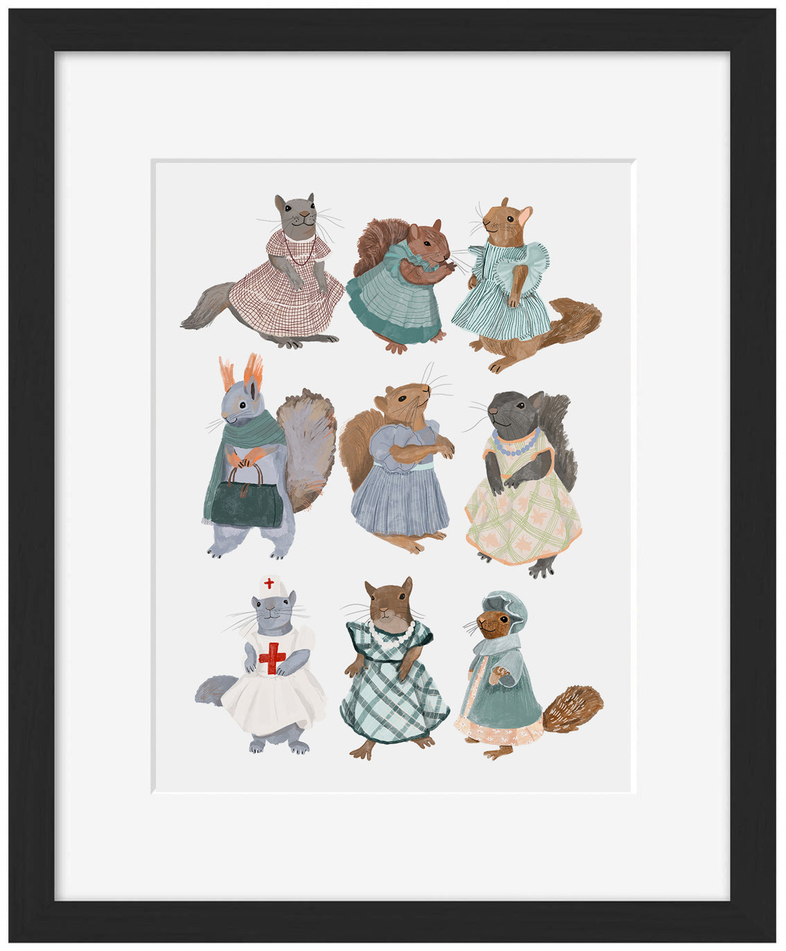 Hanna Melin -  Cute Squirrels