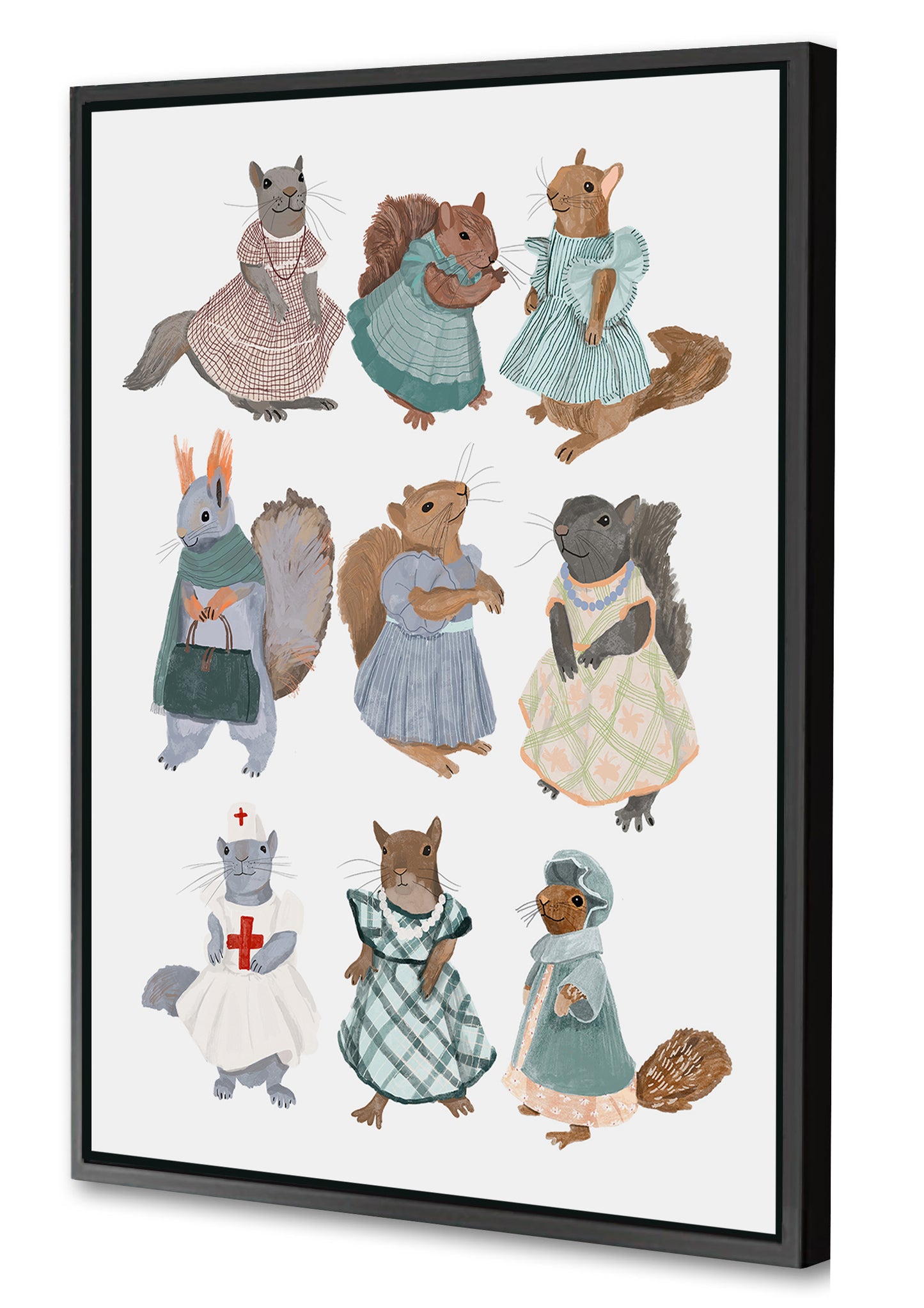 Hanna Melin -  Cute Squirrels