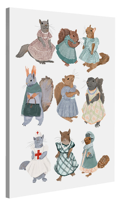 Hanna Melin -  Cute Squirrels