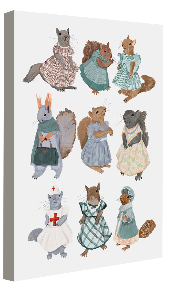 Hanna Melin -  Cute Squirrels