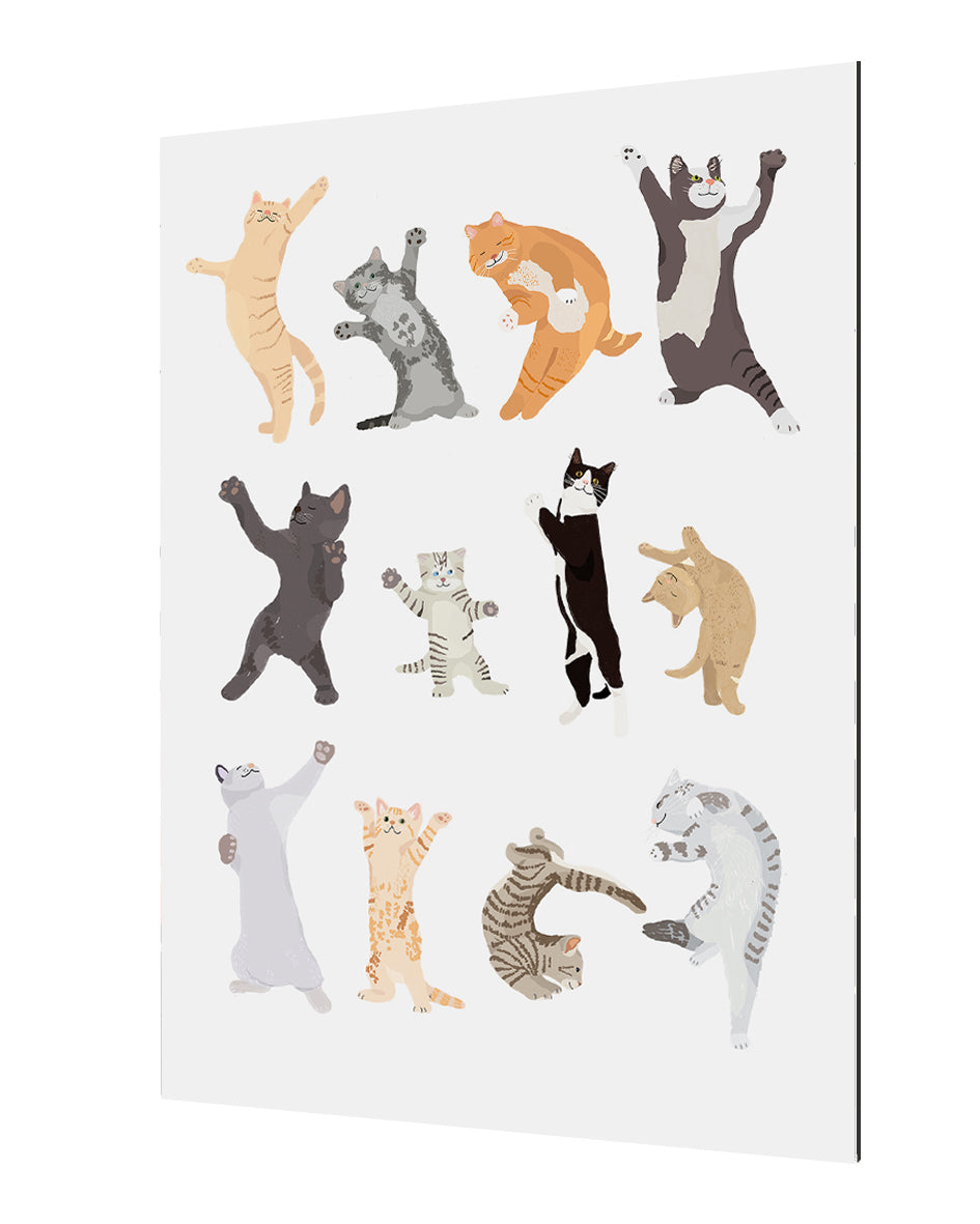 Hanna Melin -  Dancing Cats