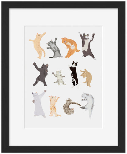 Hanna Melin -  Dancing Cats