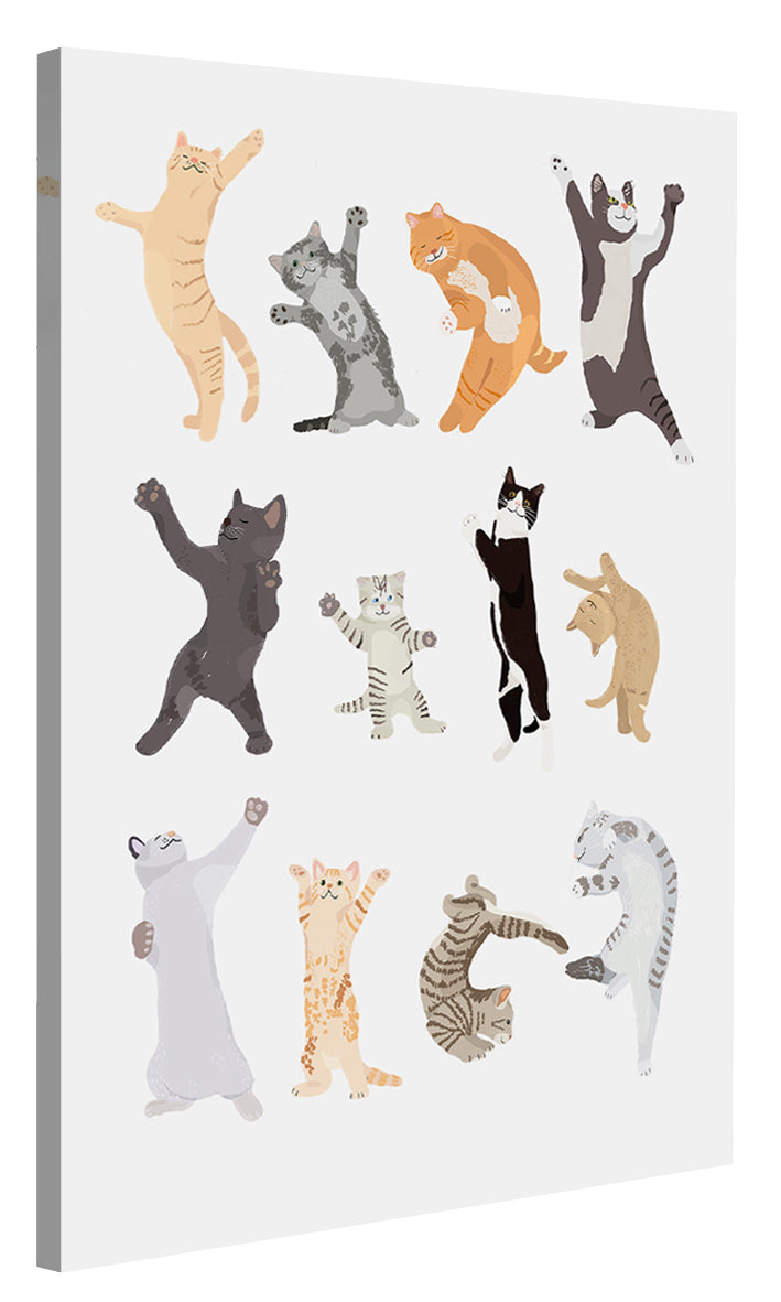 Hanna Melin -  Dancing Cats