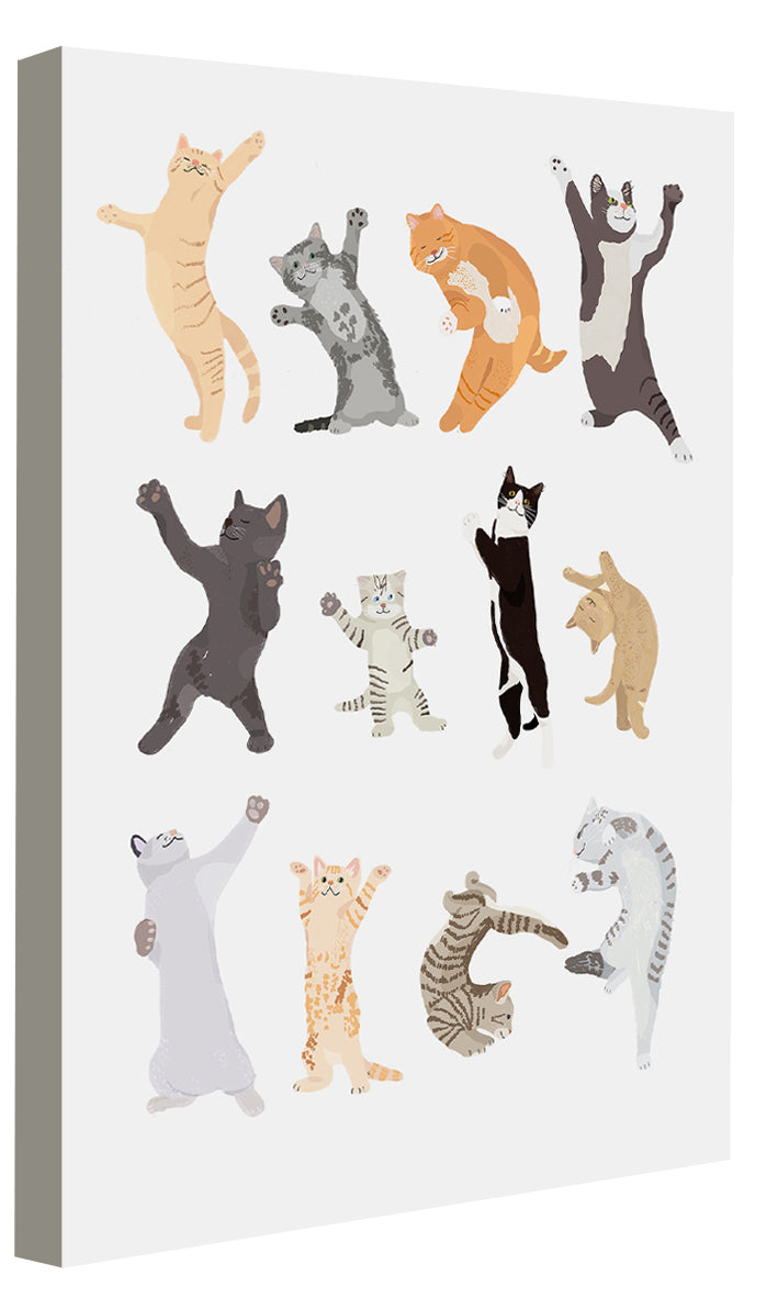 Hanna Melin -  Dancing Cats