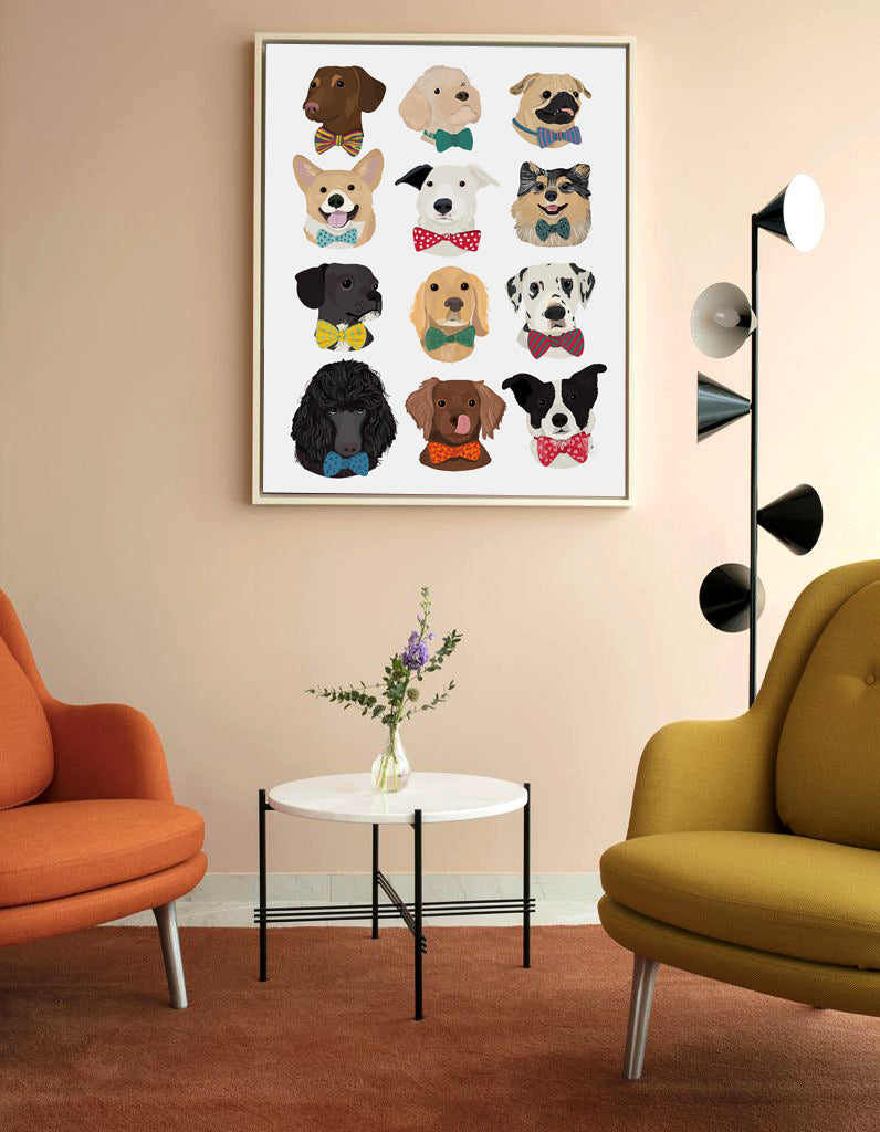 Hanna Melin -  Dogs In Bows