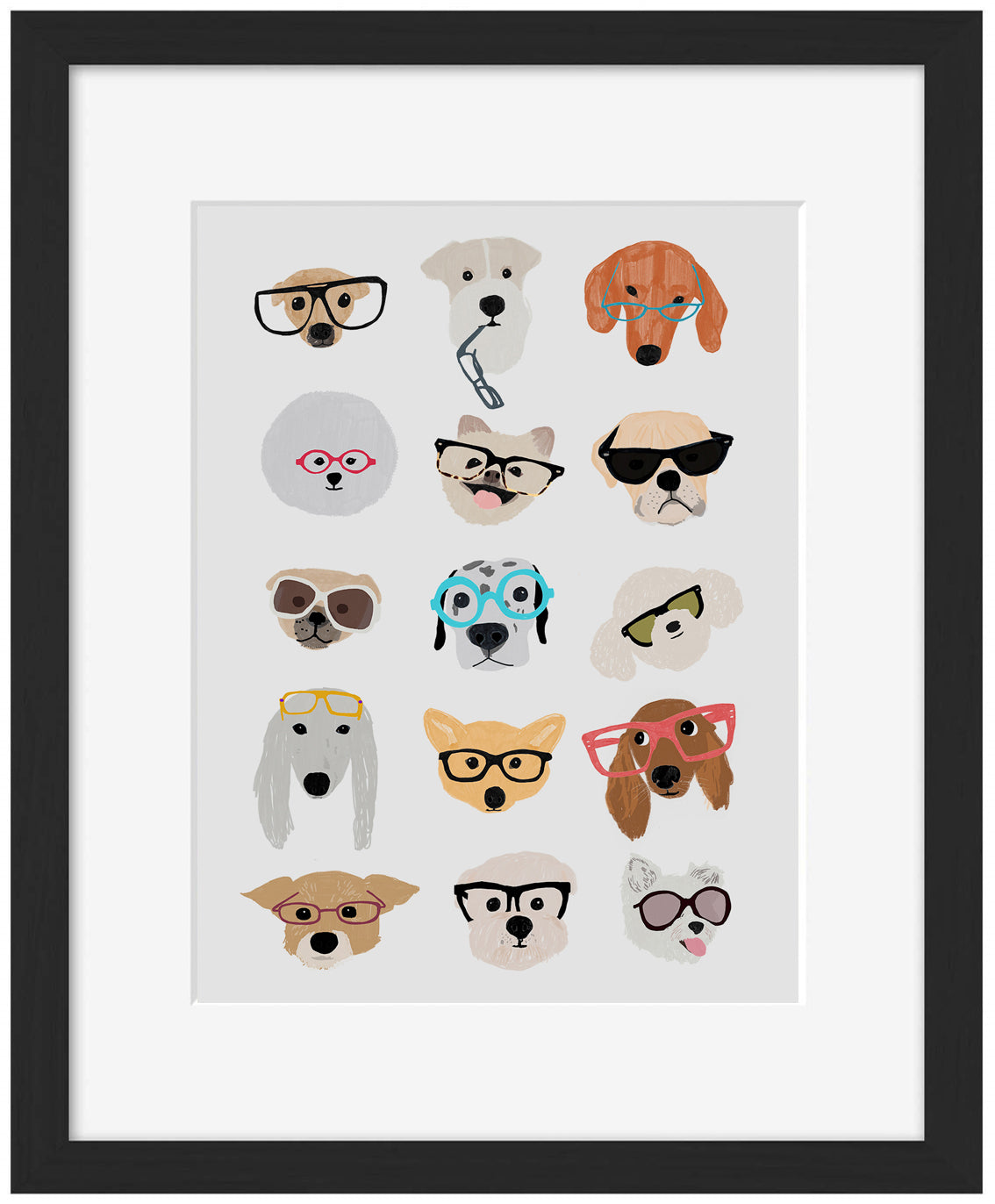 Hanna Melin -  Dogs In Glasses
