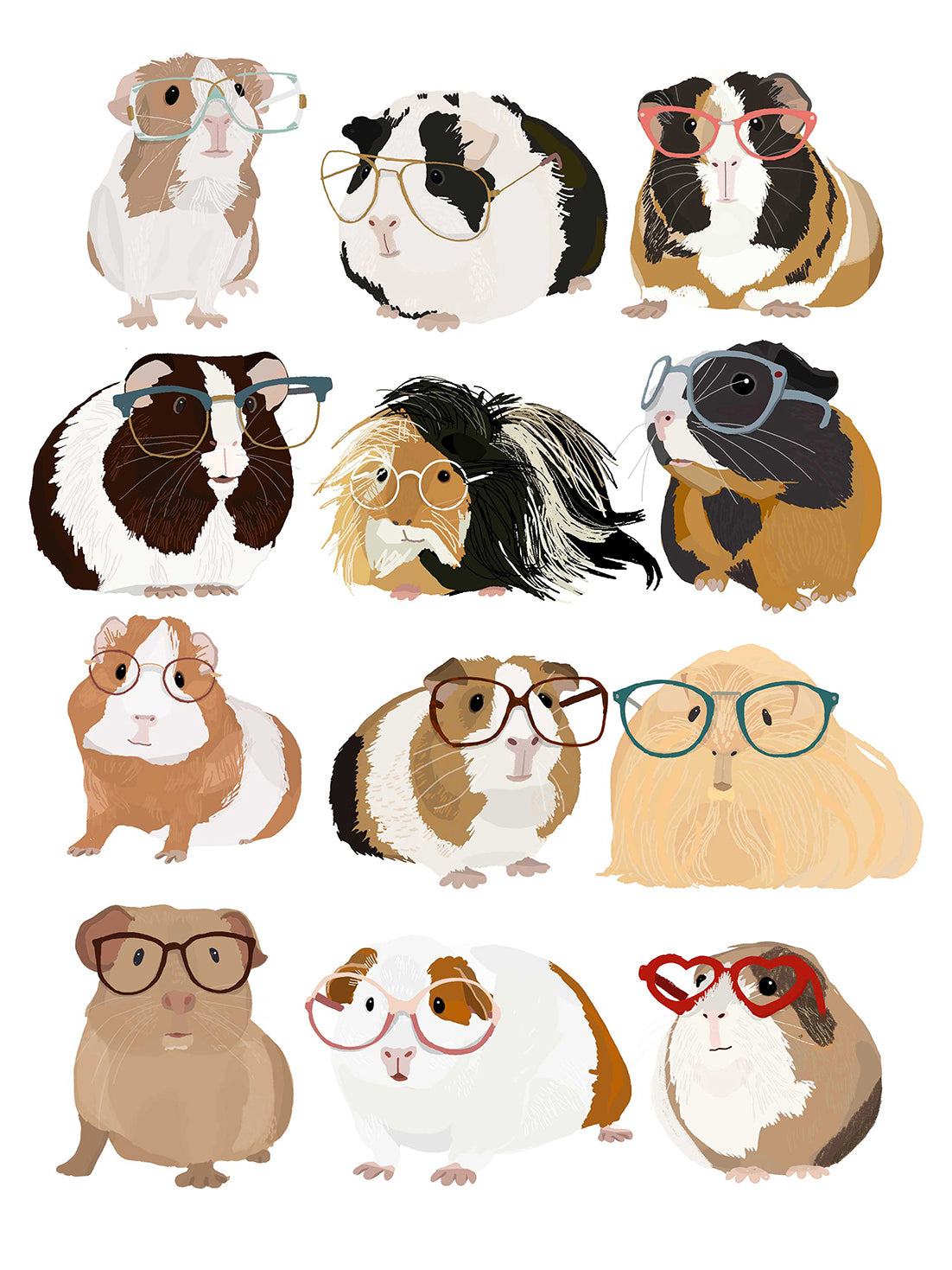 Hanna Melin -  Guineapig In Glasses