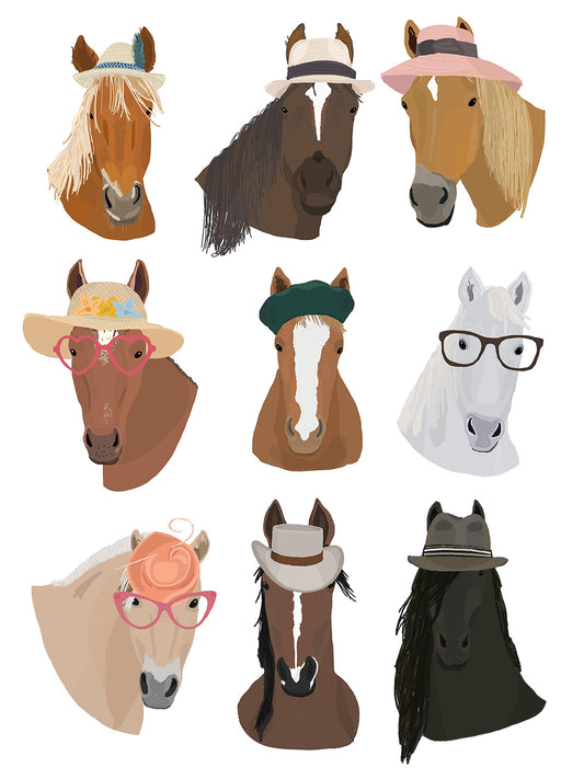 Hanna Melin -  Horses With Hats