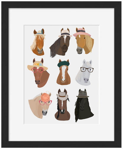Hanna Melin -  Horses With Hats