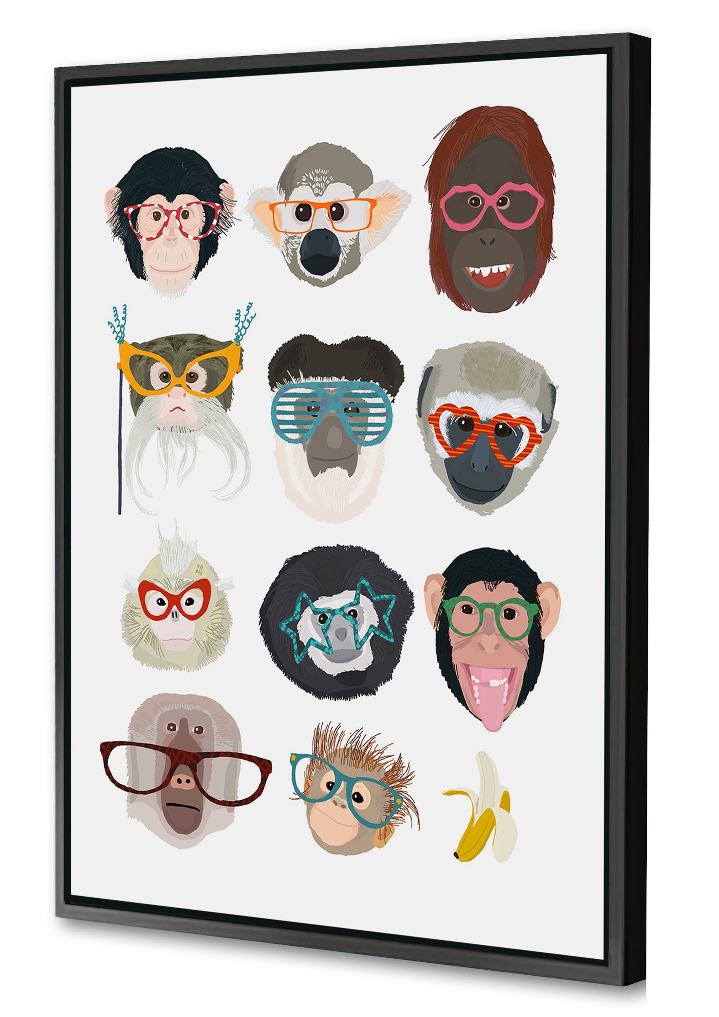 Hanna Melin -  Monkeys In Glasses