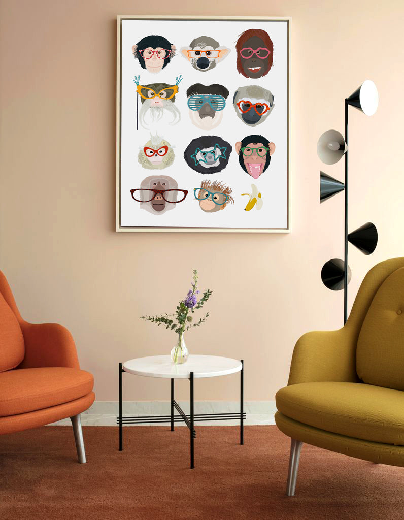 Hanna Melin -  Monkeys In Glasses