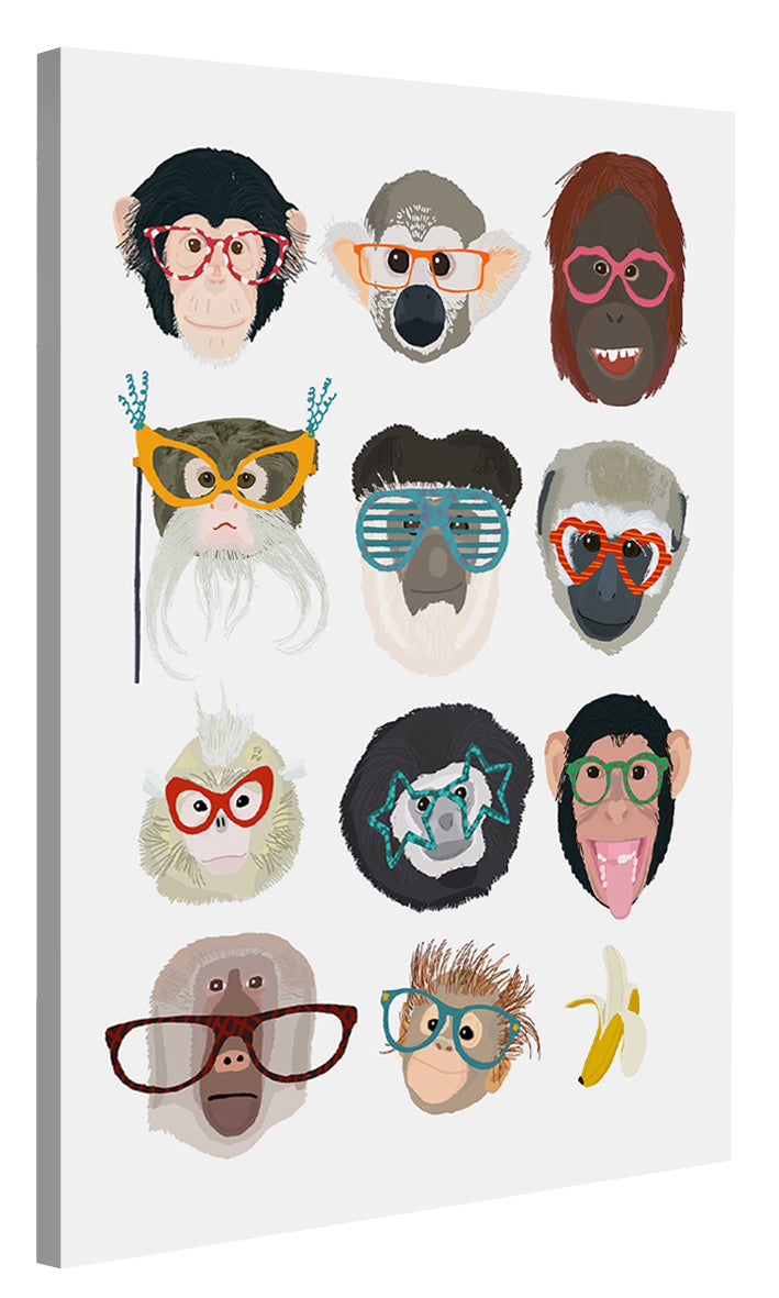 Hanna Melin -  Monkeys In Glasses