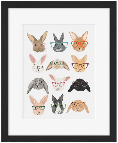 Hanna Melin -  Rabbits In Glasses