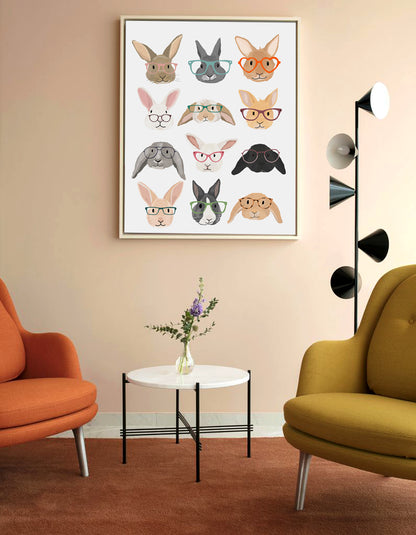 Hanna Melin -  Rabbits In Glasses