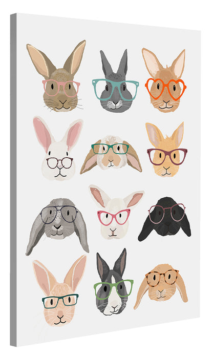 Hanna Melin -  Rabbits In Glasses