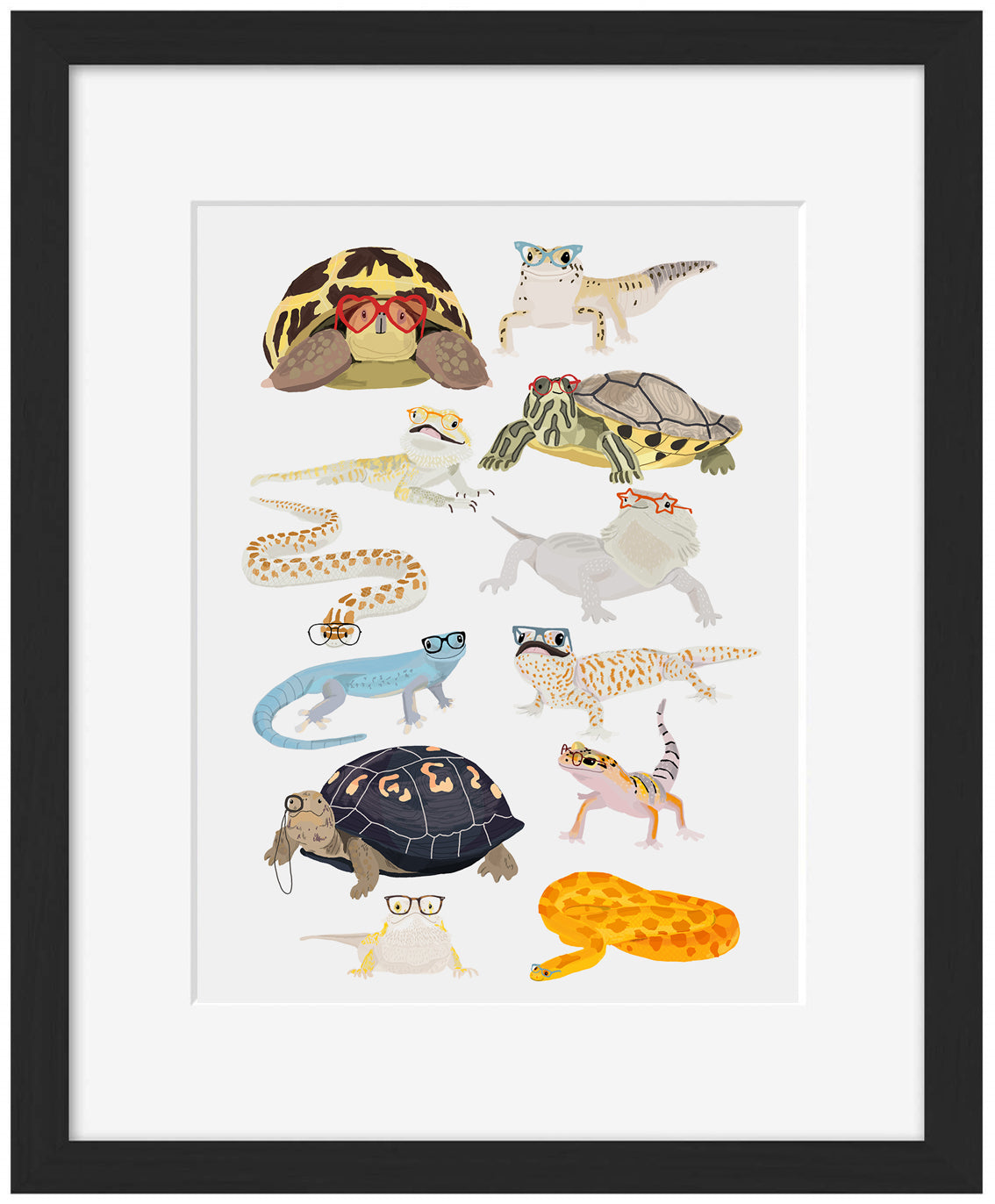 Hanna Melin -  Reptiles In Glasses