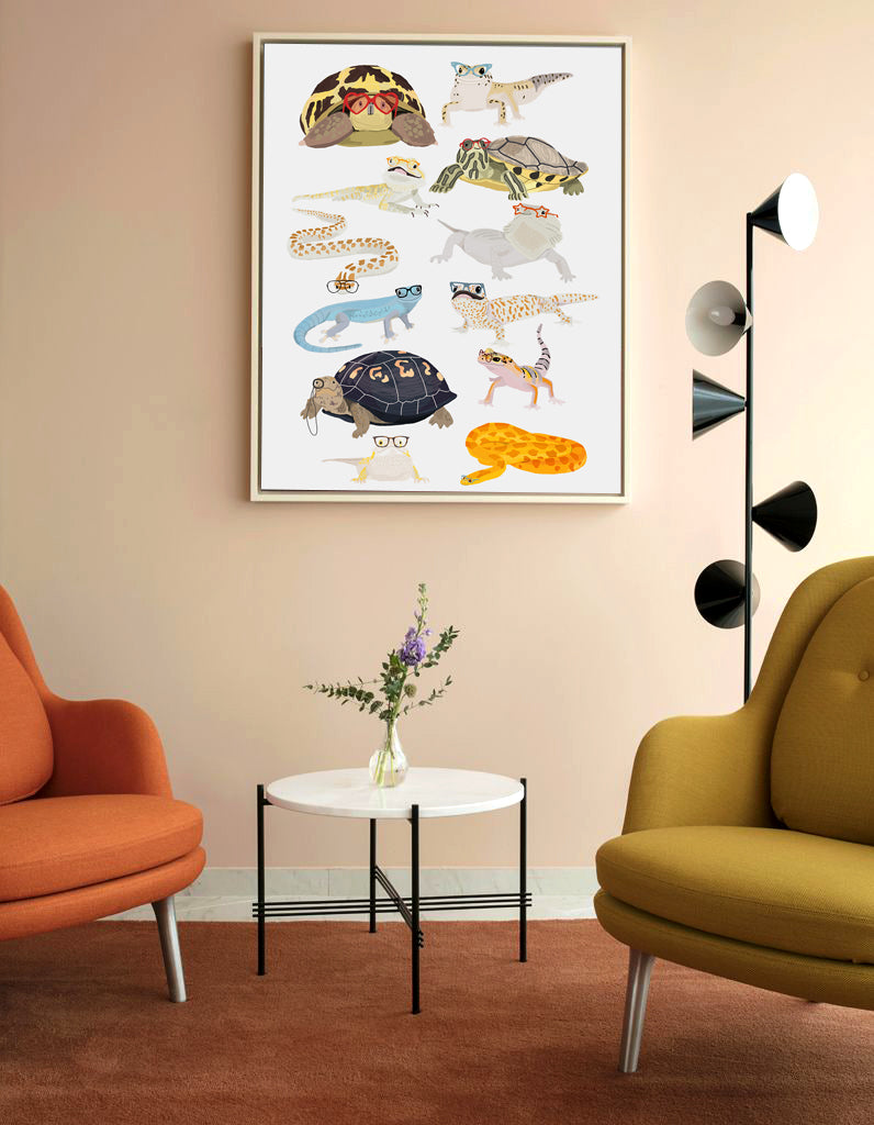 Hanna Melin -  Reptiles In Glasses