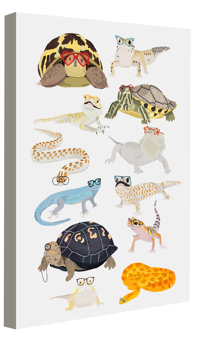 Hanna Melin -  Reptiles In Glasses