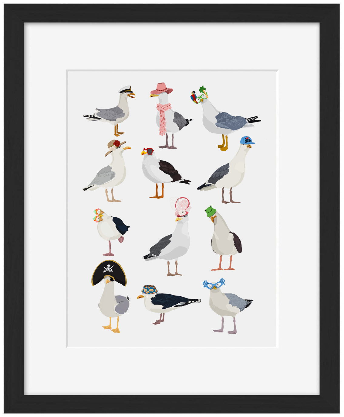 Hanna Melin -  Seagulls At The Seaside