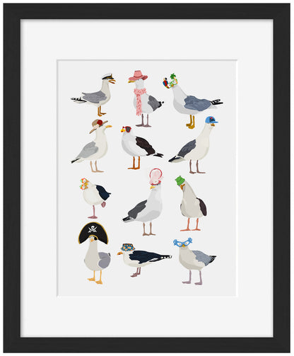 Hanna Melin -  Seagulls At The Seaside