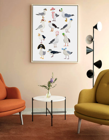 Hanna Melin -  Seagulls At The Seaside