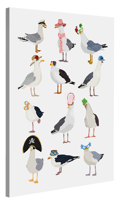 Hanna Melin -  Seagulls At The Seaside