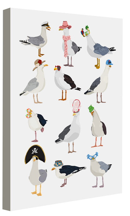 Hanna Melin -  Seagulls At The Seaside